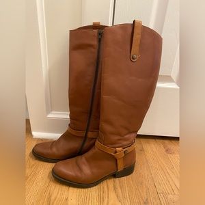 Leather Franco Sarto Riding Boots